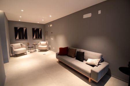 Studio para alugar com 30m², 1 quarto e sem vaga Studio para alugar com 30m², 1 quarto e sem vagaHall Social