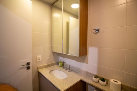 Studio para alugar com 30m², 1 quarto e sem vaga Studio para alugar com 30m², 1 quarto e sem vagaBanheiro Social