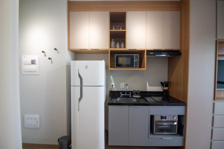 Studio para alugar com 30m², 1 quarto e sem vaga Studio para alugar com 30m², 1 quarto e sem vagaCozinha
