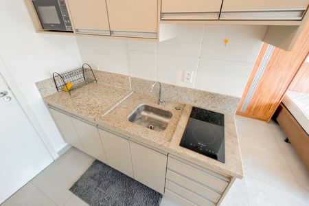 Studio à venda com 28m², 1 quarto e sem vagaCozinha