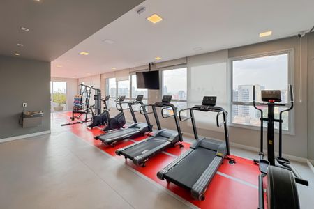 Studio à venda com 28m², 1 quarto e sem vagaAcademia