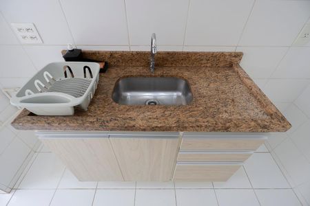 Apartamento para alugar com 43m², 2 quartos e 1 vaga Apartamento para alugar com 43m², 2 quartos e 1 vagaCozinha e área de serviço