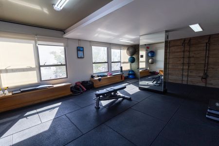 Apartamento para alugar com 150m², 2 quartos e 2 vagas Apartamento para alugar com 150m², 2 quartos e 2 vagasÁrea Comum - Academia