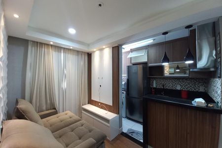 Sala de apartamento para alugar com 2 quartos, 55m² em Chácaras São Martinho, Campinas