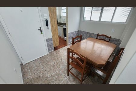 Sala de apartamento para alugar com 1 quarto, 42m² em José Menino, Santos