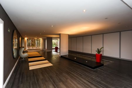 Apartamento para alugar com 86m², 1 quarto e 2 vagas Apartamento para alugar com 86m², 1 quarto e 2 vagasHall social