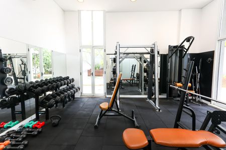 Apartamento para alugar com 86m², 1 quarto e 2 vagas Apartamento para alugar com 86m², 1 quarto e 2 vagasÁrea comum - Academia