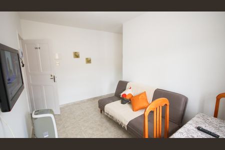 Sala de apartamento para alugar com 1 quarto, 52m² em Canto do Forte, Praia Grande