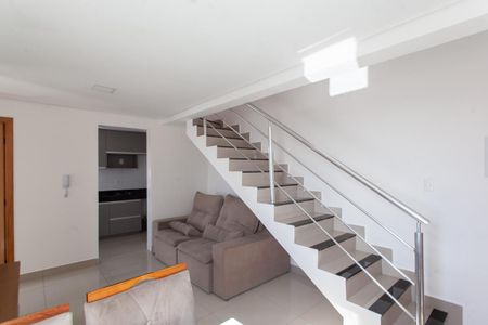 Sala 1 de apartamento à venda com 2 quartos, 100m² em Santa Branca, Belo Horizonte