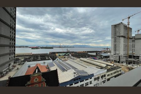 Varanda da Sala de apartamento para alugar com 2 quartos, 45m² em Santo Cristo, Rio de Janeiro