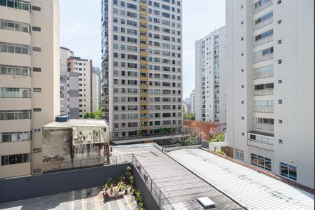 Vista da Sala de apartamento à venda com 1 quarto, 55m² em Consolação, São Paulo