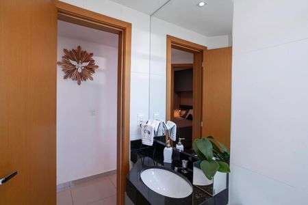 Apartamento à venda com 53m², 2 quartos e 1 vaga Apartamento à venda com 53m², 2 quartos e 1 vagaBanheiro social