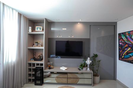 Sala de apartamento à venda com 2 quartos, 53m² em Serrano, Belo Horizonte