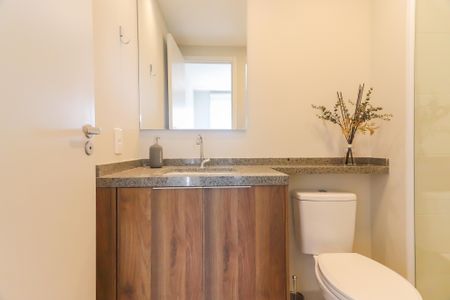 Apartamento para alugar com 24m², 1 quarto e sem vaga Apartamento para alugar com 24m², 1 quarto e sem vagaBanheiro