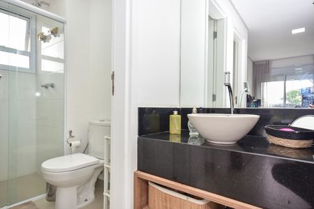 Apartamento à venda com 58m², 1 quarto e 2 vagasBanheiro Suíte 