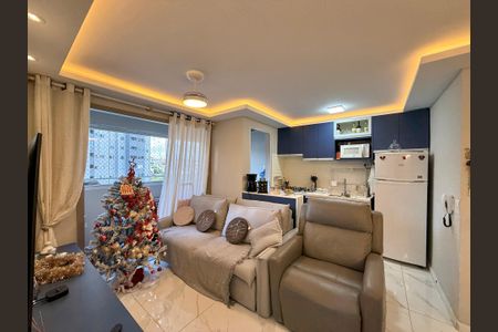 Sala  de apartamento à venda com 2 quartos, 45m² em Jardim São Luís, São Paulo