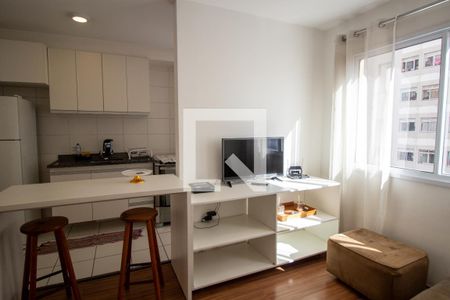 Sala de apartamento para alugar com 1 quarto, 45m² em Água Branca, São Paulo