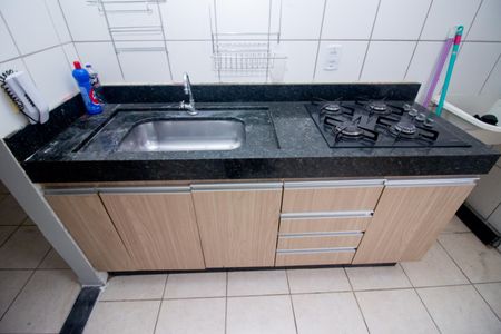 Apartamento para alugar com 43m², 2 quartos e 1 vagaCozinha e Área de Serviço