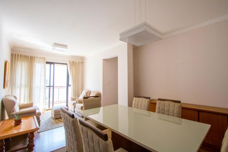 Sala de apartamento à venda com 2 quartos, 91m² em Vila Guiomar, Santo André