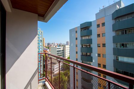 Varanda da sala de apartamento à venda com 2 quartos, 91m² em Vila Guiomar, Santo André