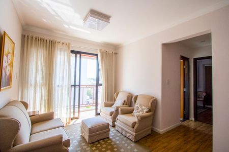 Sala de apartamento à venda com 2 quartos, 91m² em Vila Guiomar, Santo André