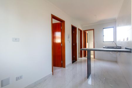 Sala e Cozinha de apartamento à venda com 2 quartos, 37m² em Penha de França, São Paulo