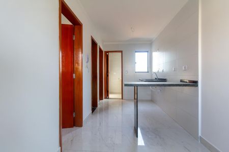 Sala e Cozinha de apartamento à venda com 2 quartos, 37m² em Penha de França, São Paulo