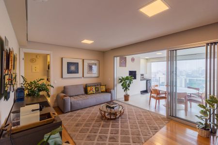 Sala de apartamento à venda com 3 quartos, 122m² em Pinheiros, São Paulo