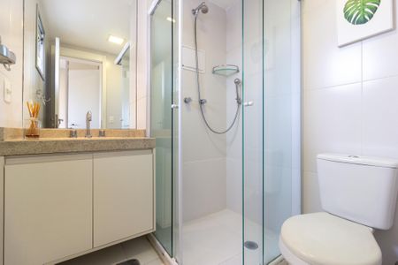 Apartamento à venda com 122m², 3 quartos e 2 vagasBanheiro da Suíte 3