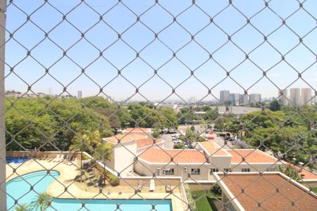 Vista da sacada de apartamento à venda com 2 quartos, 75m² em Interlagos, São Paulo