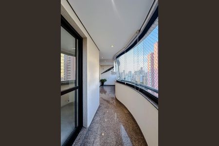 Varanda da Sala de apartamento para alugar com 3 quartos, 157m² em Vila Regente Feijó, São Paulo