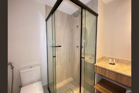 Apartamento à venda com 32m², 1 quarto e sem vagaBanheiro da Suíte