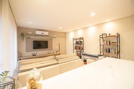 Sala de apartamento à venda com 3 quartos, 117m² em Baeta Neves, São Bernardo do Campo