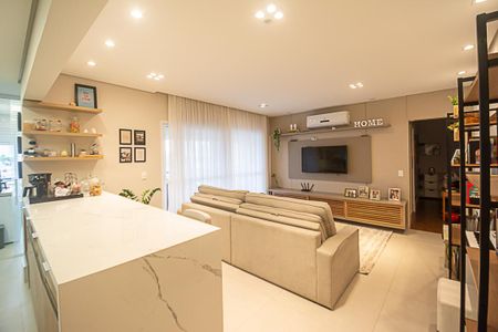 Sala de apartamento à venda com 3 quartos, 117m² em Baeta Neves, São Bernardo do Campo