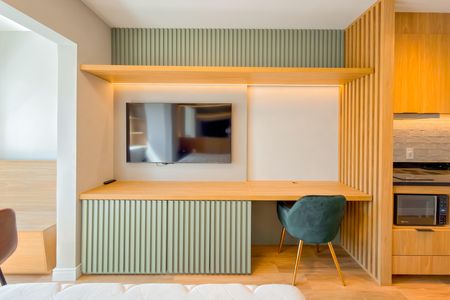 Studio à venda com 28m², 1 quarto e sem vagaStudio