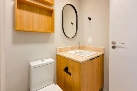 Studio à venda com 28m², 1 quarto e sem vagaBanheiro