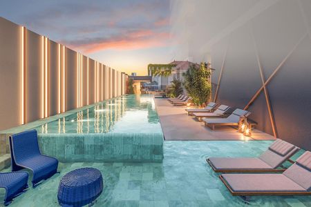 Apartamento à venda com 44m², 1 quarto e sem vaga Apartamento à venda com 44m², 1 quarto e sem vagaPiscina