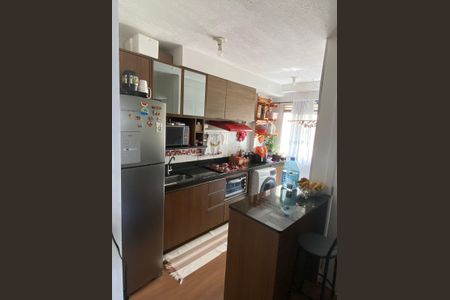 Cozinha e área de serviço de apartamento para alugar com 2 quartos, 65m² em Jardim Monte Cristo, Suzano