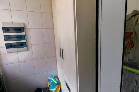 Apartamento à venda com 136m², 3 quartos e 4 vagasDetalhe da area de serviço