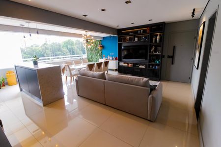 Sala de apartamento à venda com 3 quartos, 136m² em Vila Andrade, São Paulo