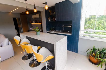 Varanda gourmet de apartamento à venda com 3 quartos, 136m² em Vila Andrade, São Paulo