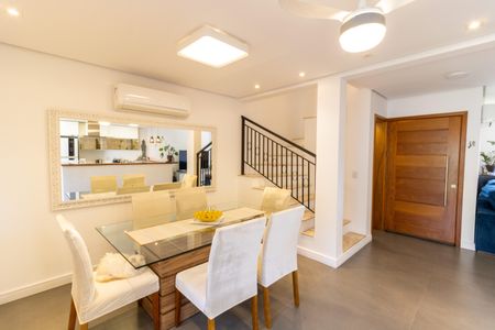 Sala de Jantar de casa de condomínio à venda com 3 quartos, 153m² em Serraria, Porto Alegre
