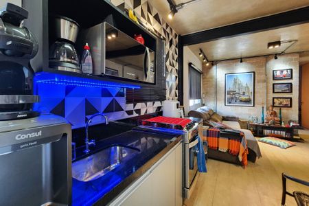 Apartamento para alugar com 44m², 1 quarto e 1 vagaCozinha 