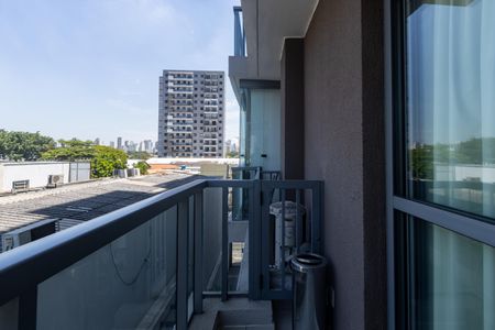 Studio à venda com 25m², 1 quarto e sem vagaVaranda