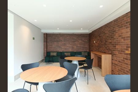 Studio para alugar com 26m², 1 quarto e sem vagaSalão de festas