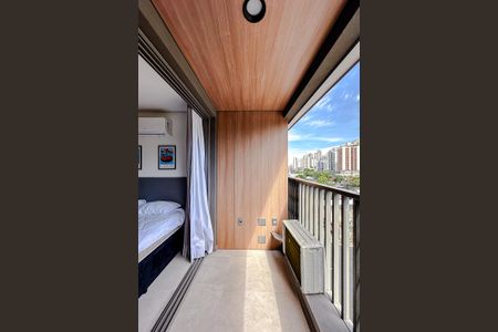 Varanda de apartamento para alugar com 1 quarto, 25m² em Vila Regente Feijó, São Paulo