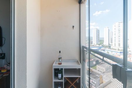 Varanda da Sala de apartamento para alugar com 3 quartos, 81m² em Vila Mogilar, Mogi das Cruzes