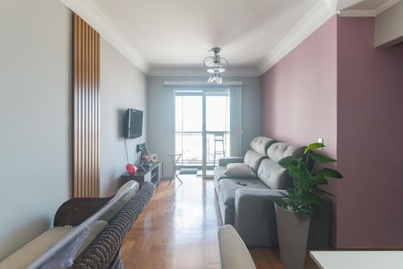 Sala de apartamento para alugar com 3 quartos, 81m² em Vila Mogilar, Mogi das Cruzes