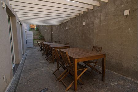 Apartamento para alugar com 32m², 2 quartos e sem vagaÁrea comum - Varanda do Salão de festas