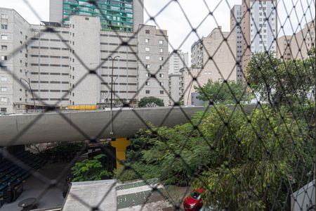 Vista da Sala de apartamento para alugar com 2 quartos, 32m² em Bela Vista, São Paulo